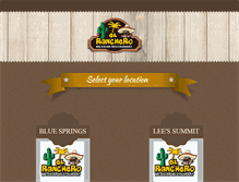 Tablet Screenshot of elrancheromexrestaurant.com